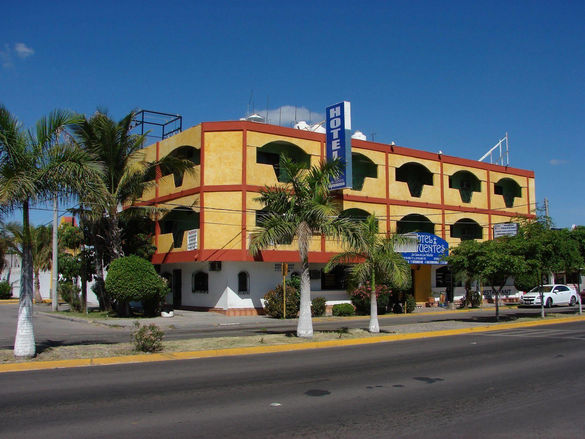 Hotel Las Fuentes Los Mochis Eksteriør billede